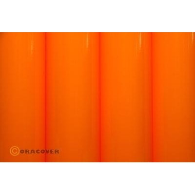 Oracover Arancio segnaletico Fluorescente 21-065-002 rotolo da 2m